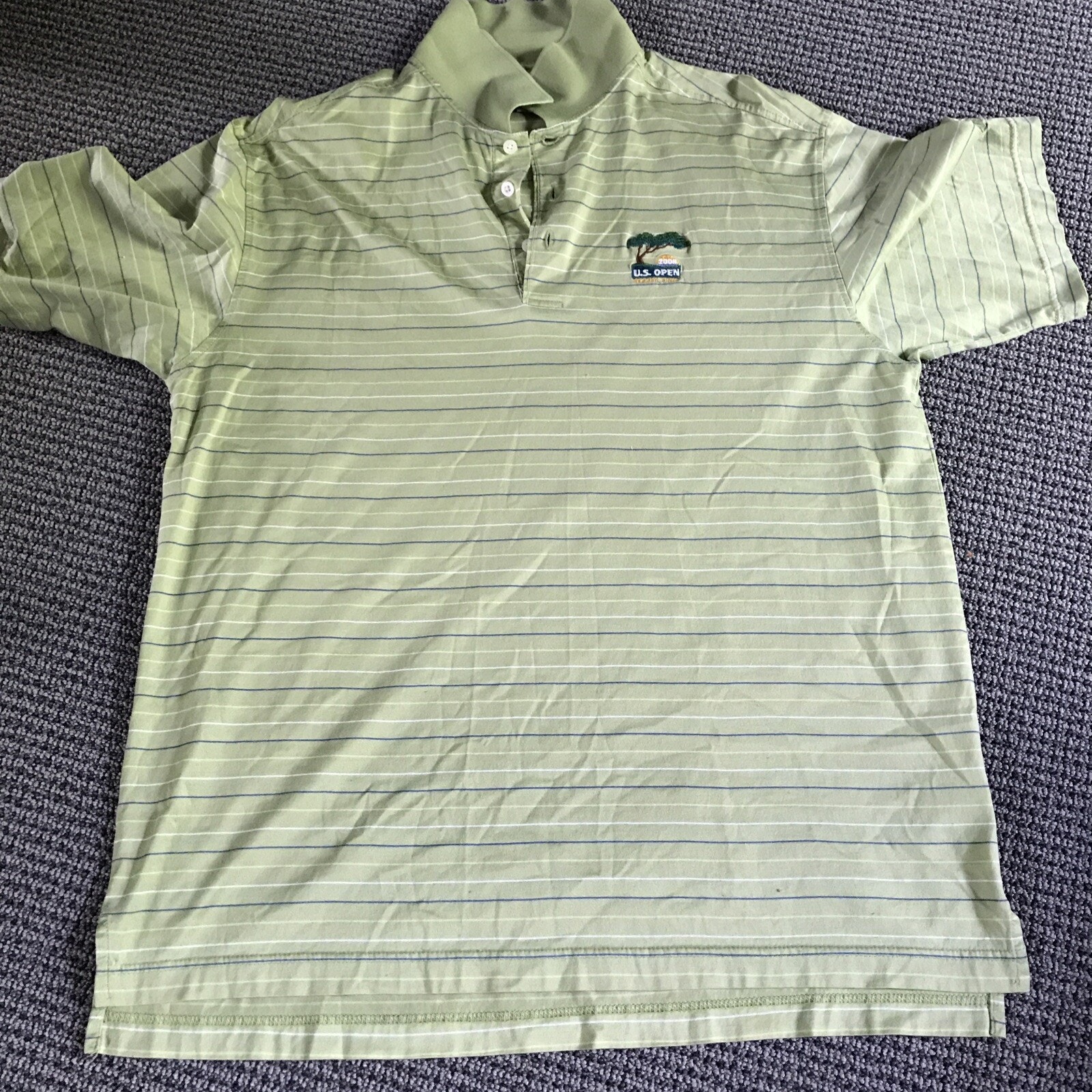 2008 U.S. Open Torrey Pines Polo Shirt Large Walter Hagen